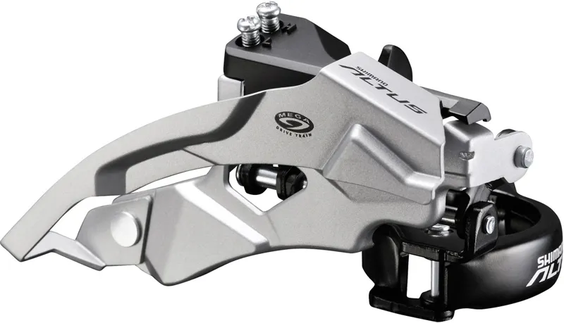 Shimano Altus FD-M370 9-Speed Front Derailleur Top Swing Dual-Pull