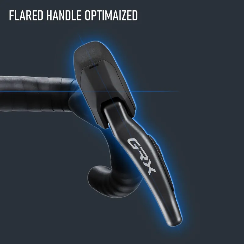 Shimano GRX Di2 ST-RX825 12-Speed STI Bled with BR-RX820 Calliper Right Front-8