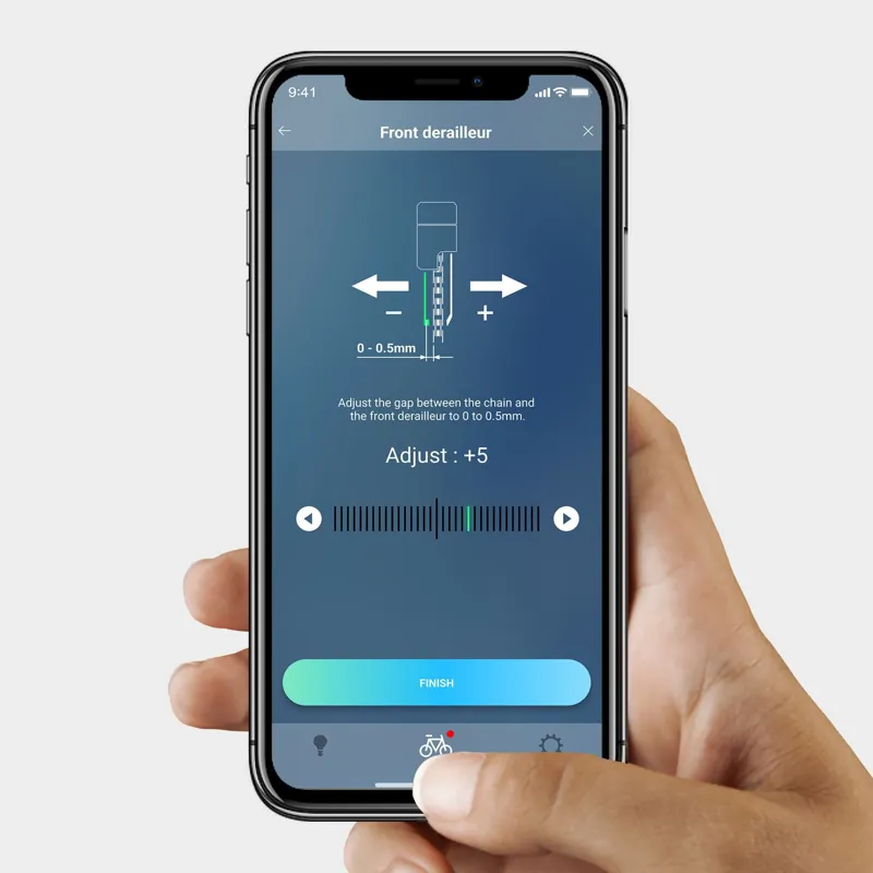 Shimano GRX FD-RX825 Di2 Front Mech 12-Speed Double Braze-On - Grey-4