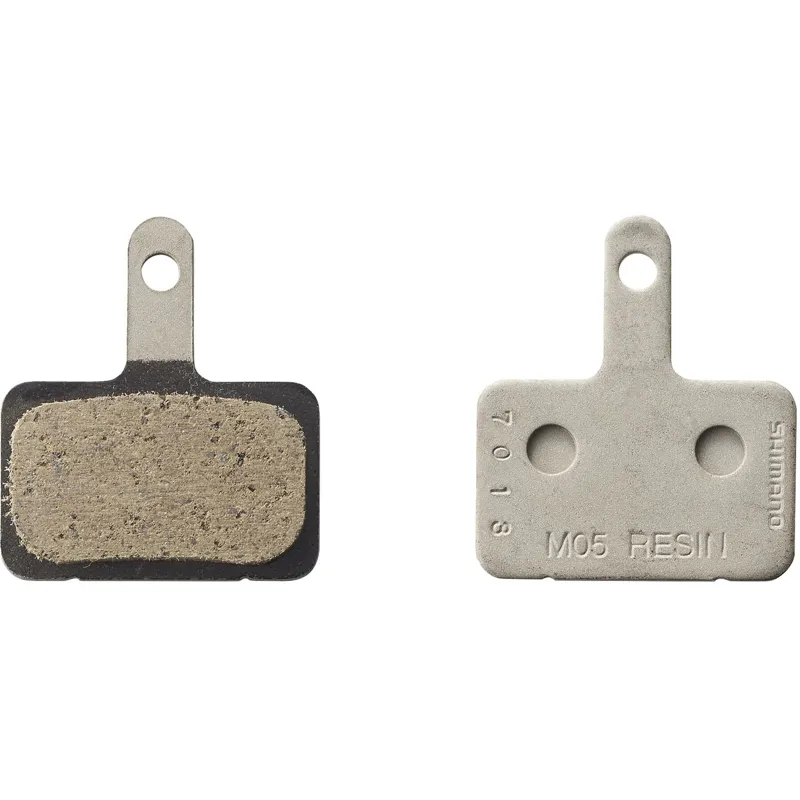 Shimano M05 Disc Bike Brake Pads and Spring Steel Back Resin