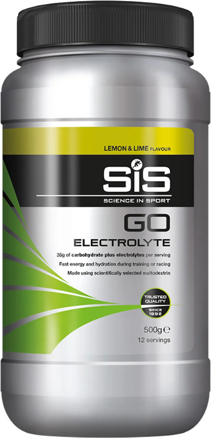 SiS GO Electrolyte Drink Powder 500g Tub - Lemon and Lime
