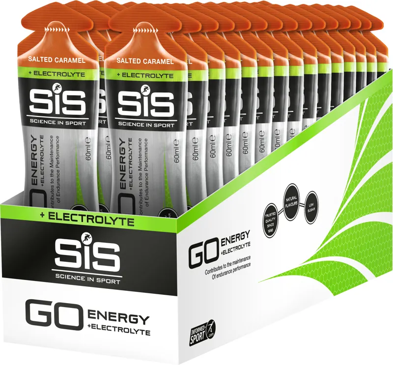 SiS GO Energy and Electrolyte Gel 60ml Tube - Salted Caramel