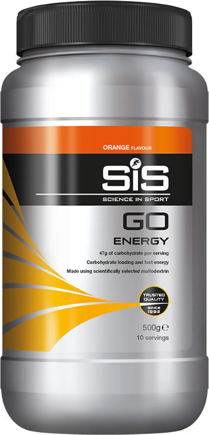 SiS GO Energy Drink Powder 500g Tub - Orange