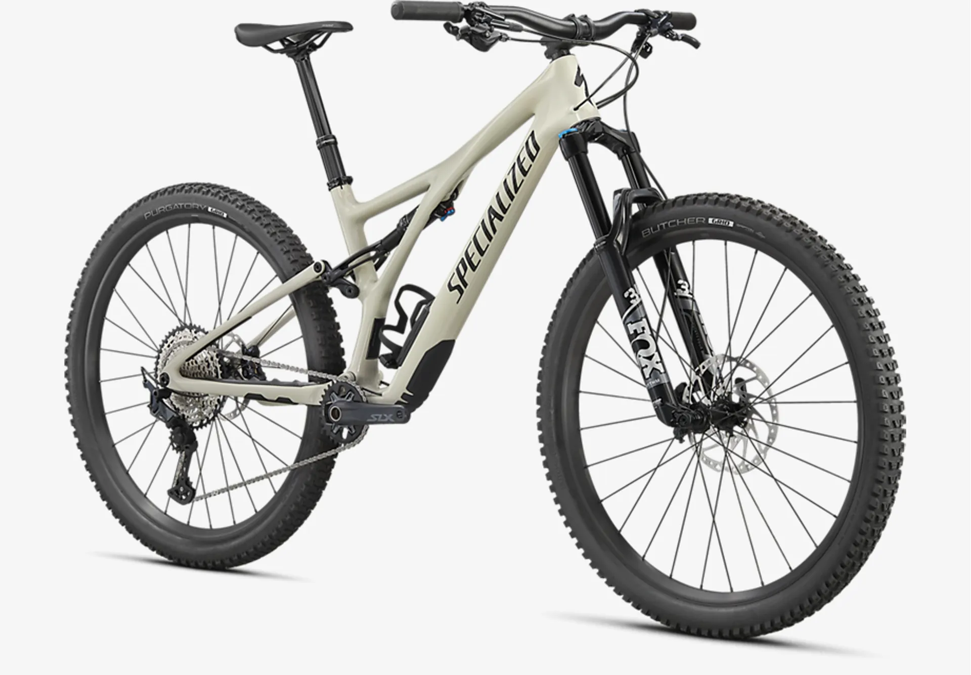 2021 Specialized Stumpjumper Comp FSR Mountain Bike Gloss White