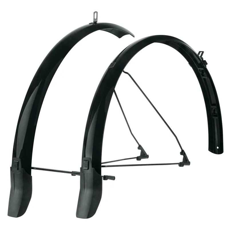 SKS Bluemels Cable Line 28 inch Mudguard Set - Black