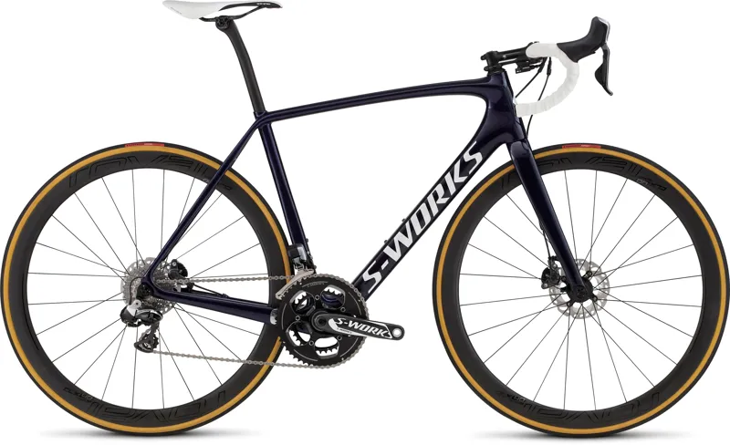 2016 Specialized S-Works Tarmac Disc Di2 Mens Road Bike Blue/White