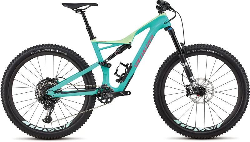 2018 Specialized StumpJumper FSR Expert 650b Mens Mountain Bike - Mint