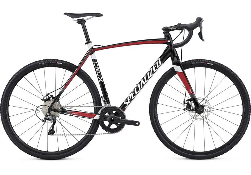 2017 Specilaized CruX E5 Mens Cyclocross Bike - Black/Red/White