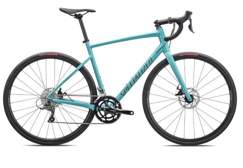 2024 Specialized Allez E5 Disc Road Bike - Gloss Lagoon Blue - Size 49cm
