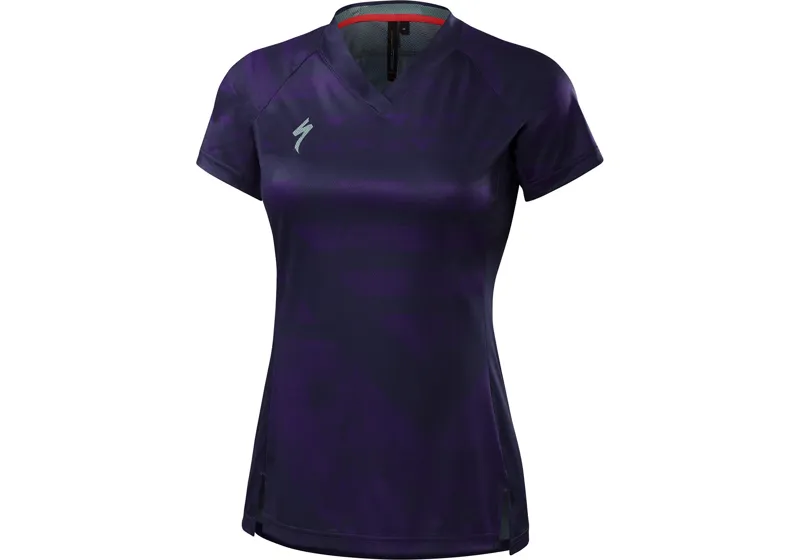 Specialized Andorra Short Sleeve Womens Jersey - Deep Indigo/Primal