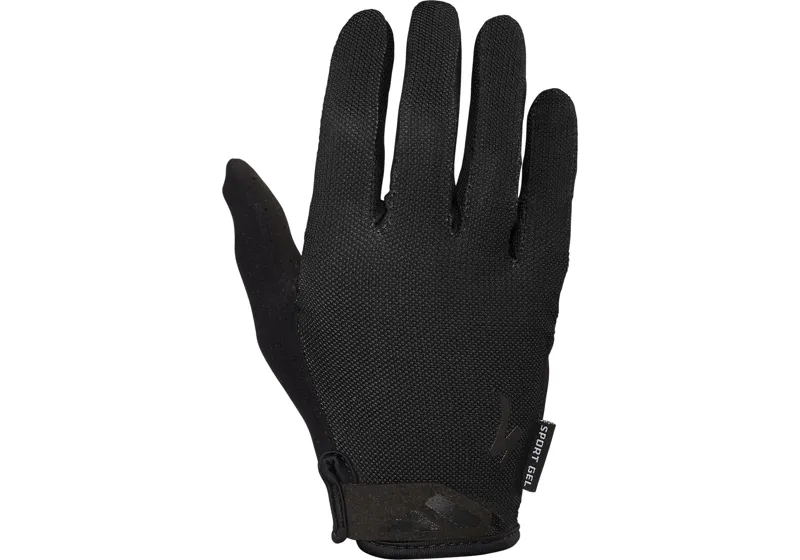 Specialized Body Geometry Sport Gel Womens Long Finger Gloves - Black