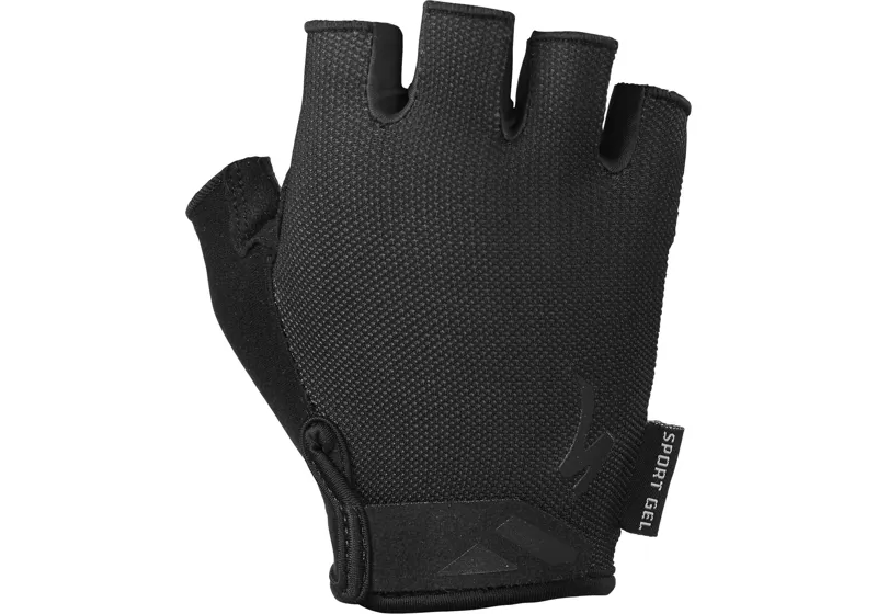 Specialized Body Geometry Sport Womens Short Finger Gloves - Black