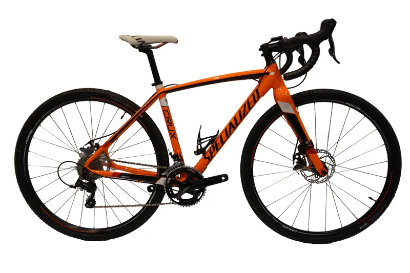 Orange cyclocross bike 2025