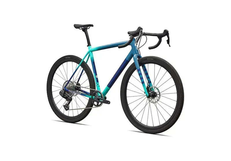 2026 Specialized Crux Expert SRAM Rival XPLR AXS Gravel Bike - Grey Blue-1