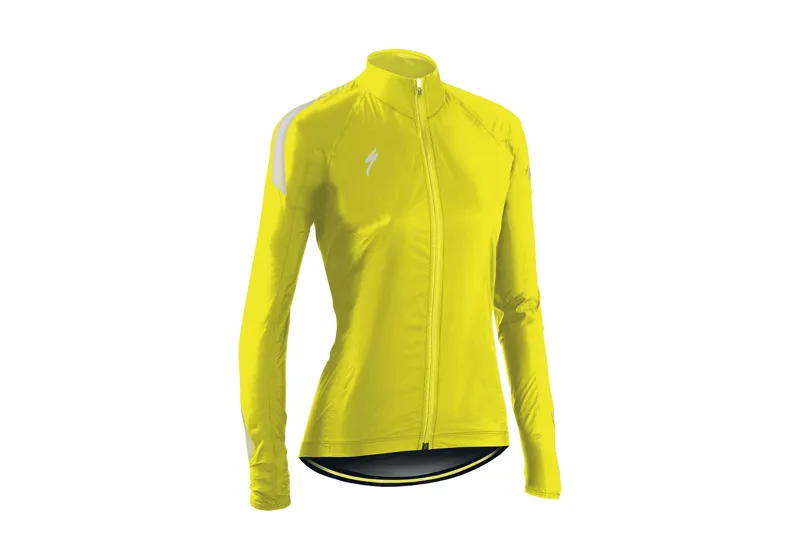 Specialized Deflect RBX Elite Hi-Vis Womens Rain Jacket - Yellow Fluo