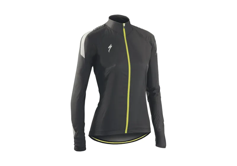 Specialized Deflect RBX Elite Hi-Vis Womens Rain Jacket - Black