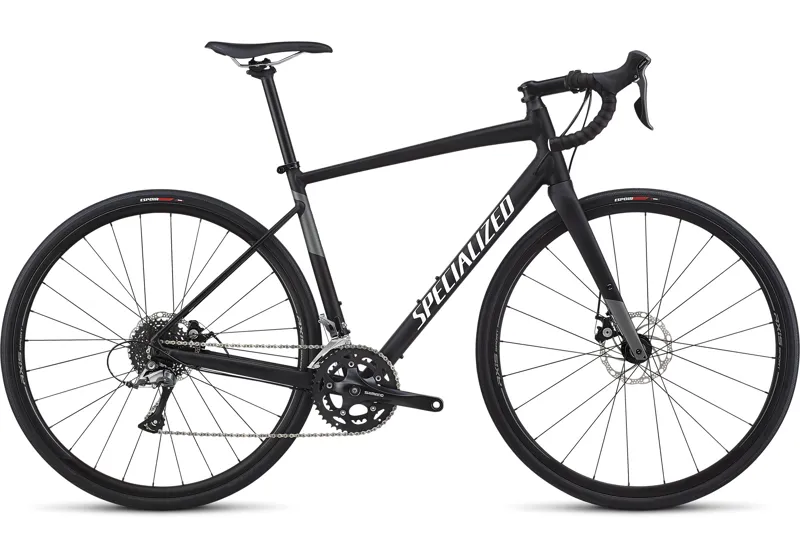 2019 Specialized Diverge E5 Mens Road Bike - Satin Black/White