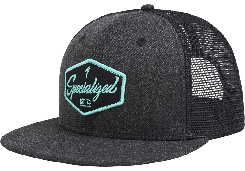 Specialized Electro New Era 9Fifty Snapback Hat - Heather Black/Mint