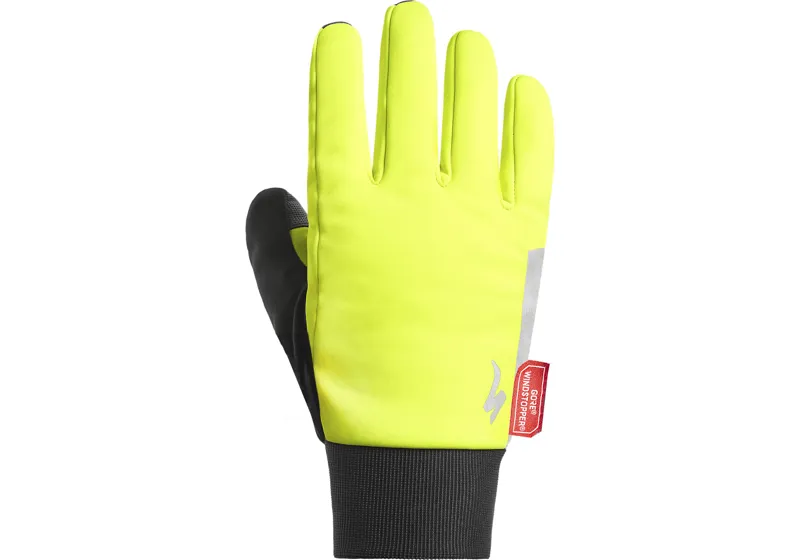 Specialized Element 1.0 Mens Winter Gloves - Neon Yellow