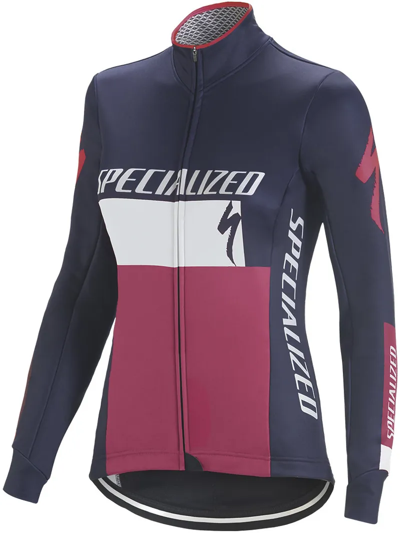 Specialized Element RBX Comp Logo Womens Jacket - Blue/White/Magenta