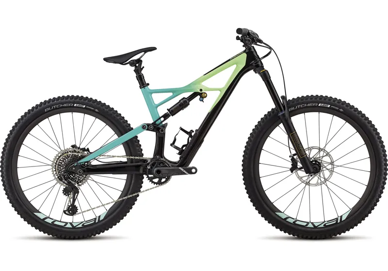 2018 Specialized Enduro Pro 650b Mountain Bike - Gloss Black/Cali Fade