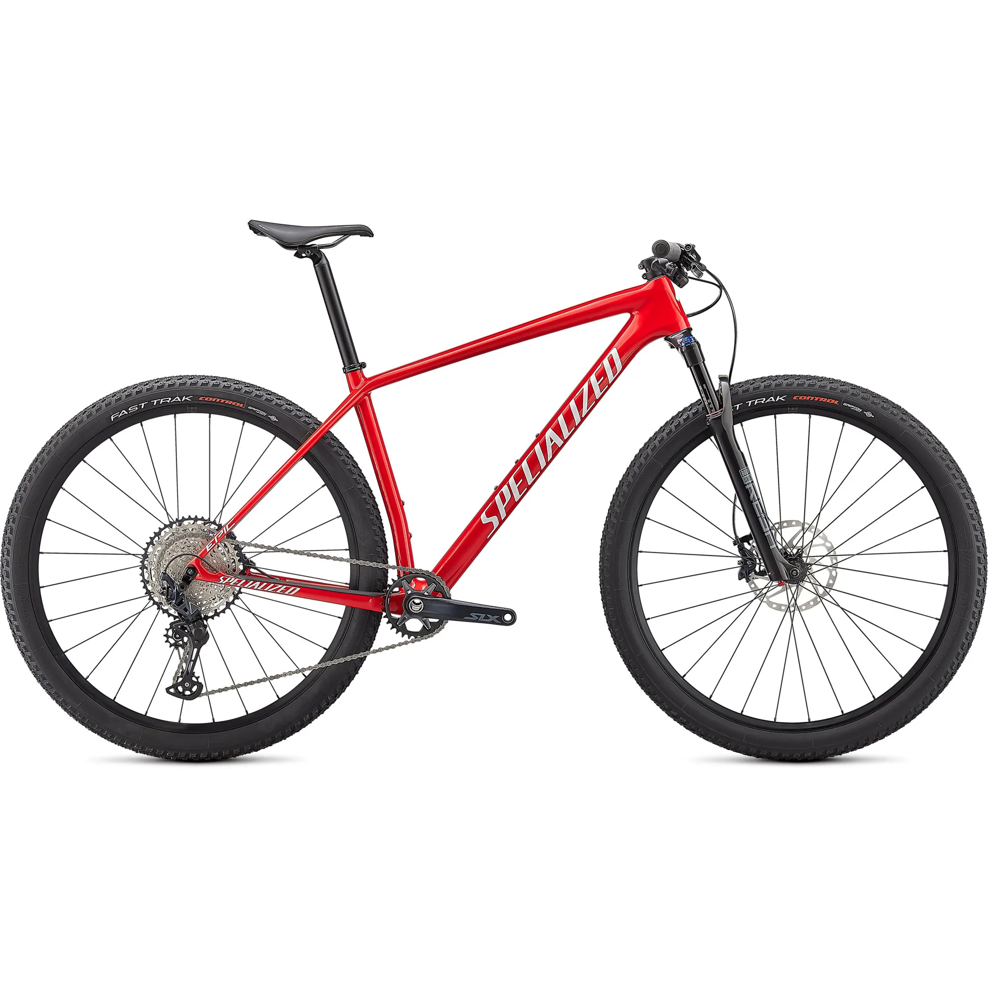 2021 Specialized Epic Hardtail Comp Mountain Bike Gloss Flo Red