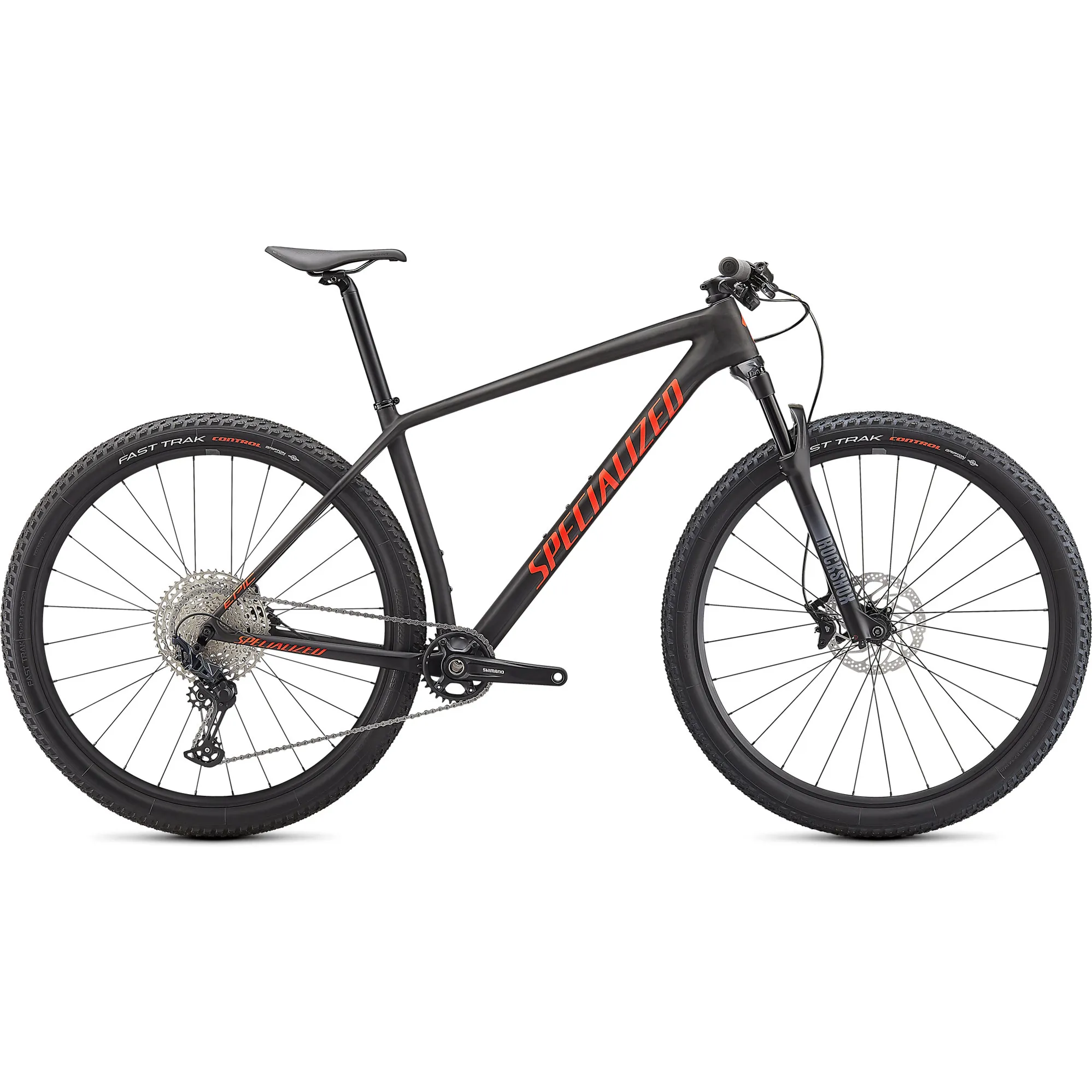 2021 Specialized Epic Hardtail Mountain Bike Satin Carbon/Red