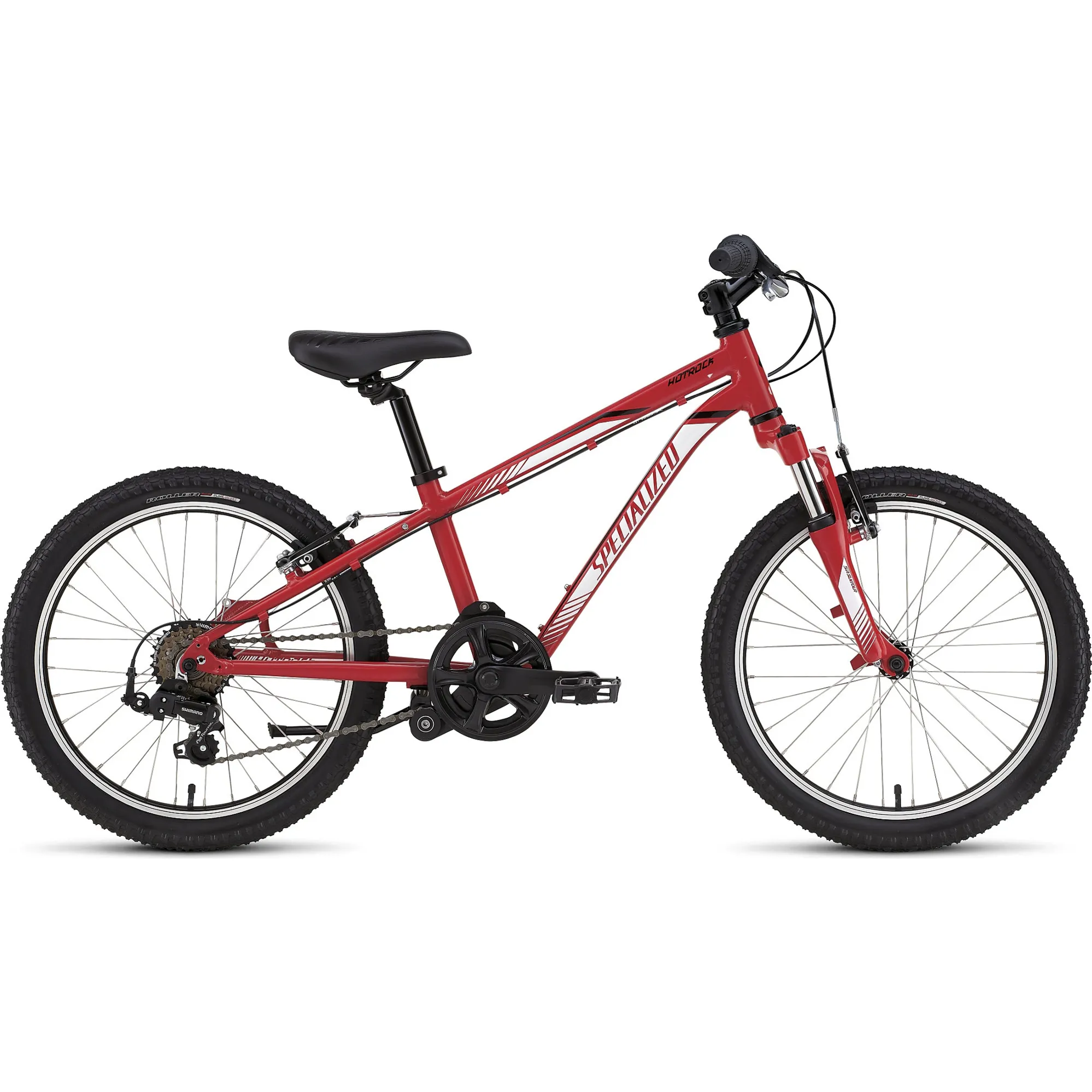 Specialized Hotrock 20 Boys 6-Speed Kids Bike Red/White