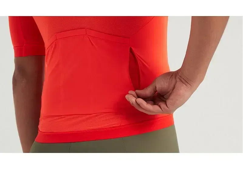 Specialized Prime Mens Short Sleeve Cycling Jersey - Fiery Red-3