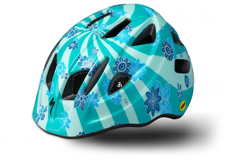 Specialized Mio Toddler Kids Helmet with MIPS - Acid Mint Swirl