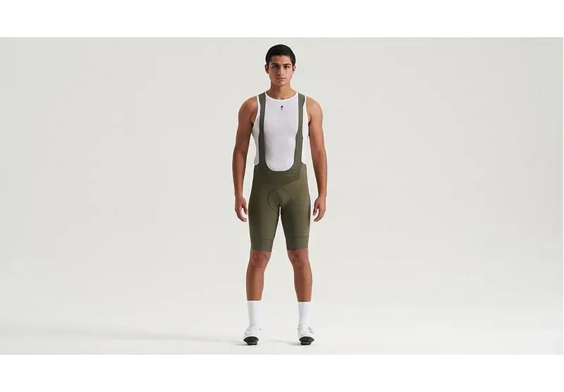 Specialized Prime Mens Cycling Bib Shorts - Oak Green