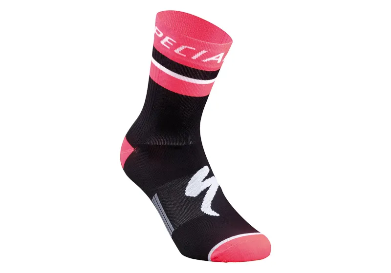 Specialized RBX Comp Logo Summer Sock - Black/Pink