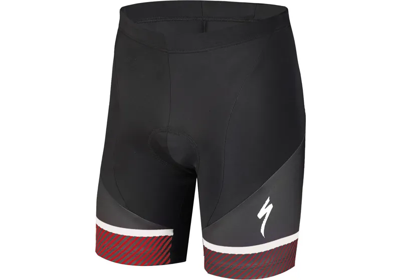 Specialized RBX Comp Logo Youth Kids Shorts Black Red