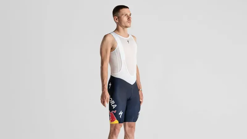 Specialized Red Bull BORA - Hansgrohe Replica Cycling Bib Short - Racing Blue-1
