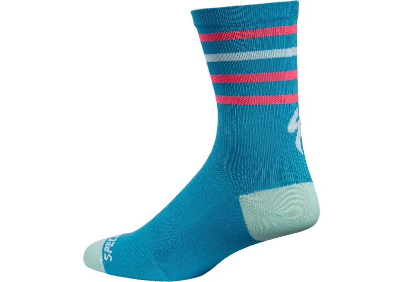 Specialized Road Tall Socks - Neon Blue
