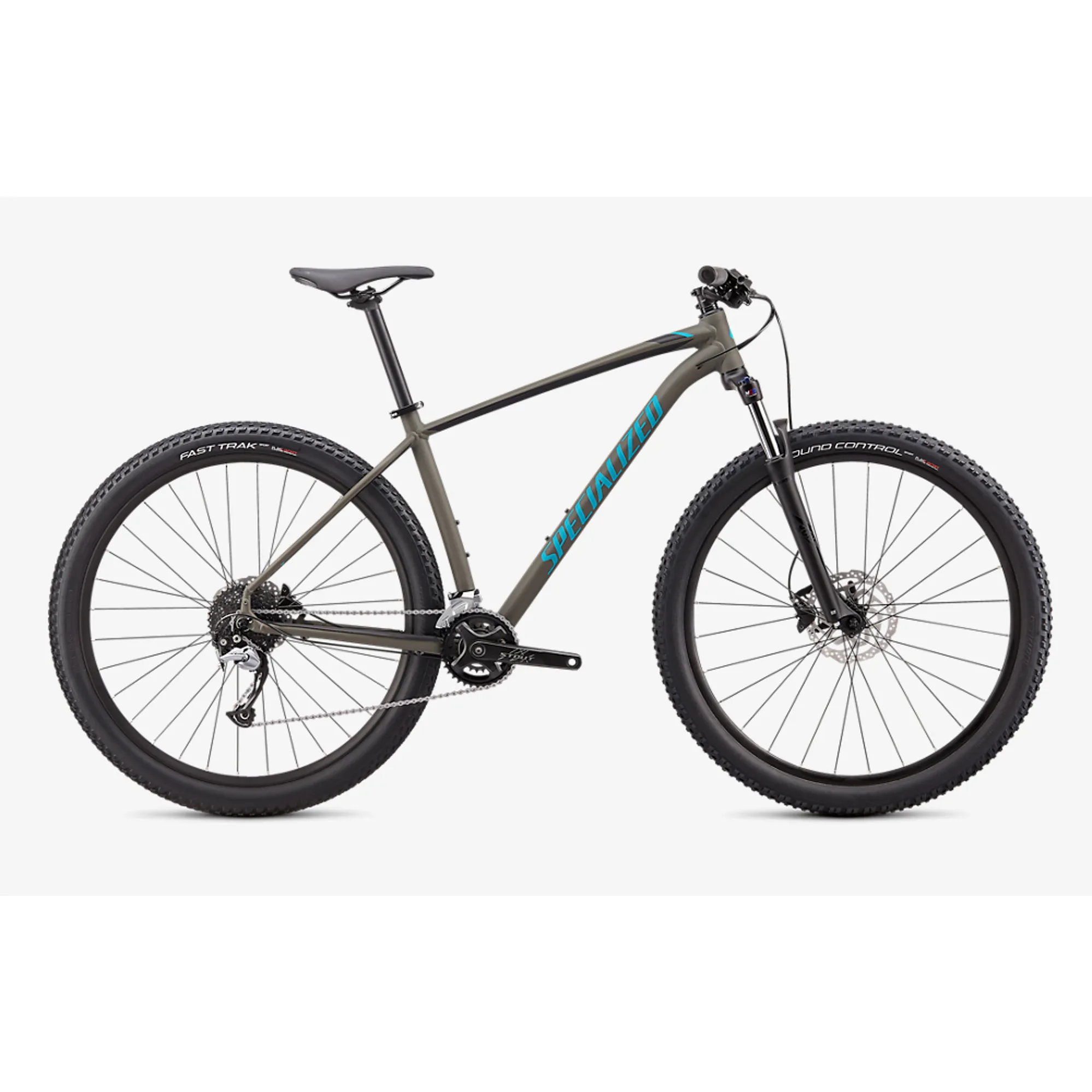 2020 Specialized Rockhopper Comp 2X Mountain Bike Oak Green