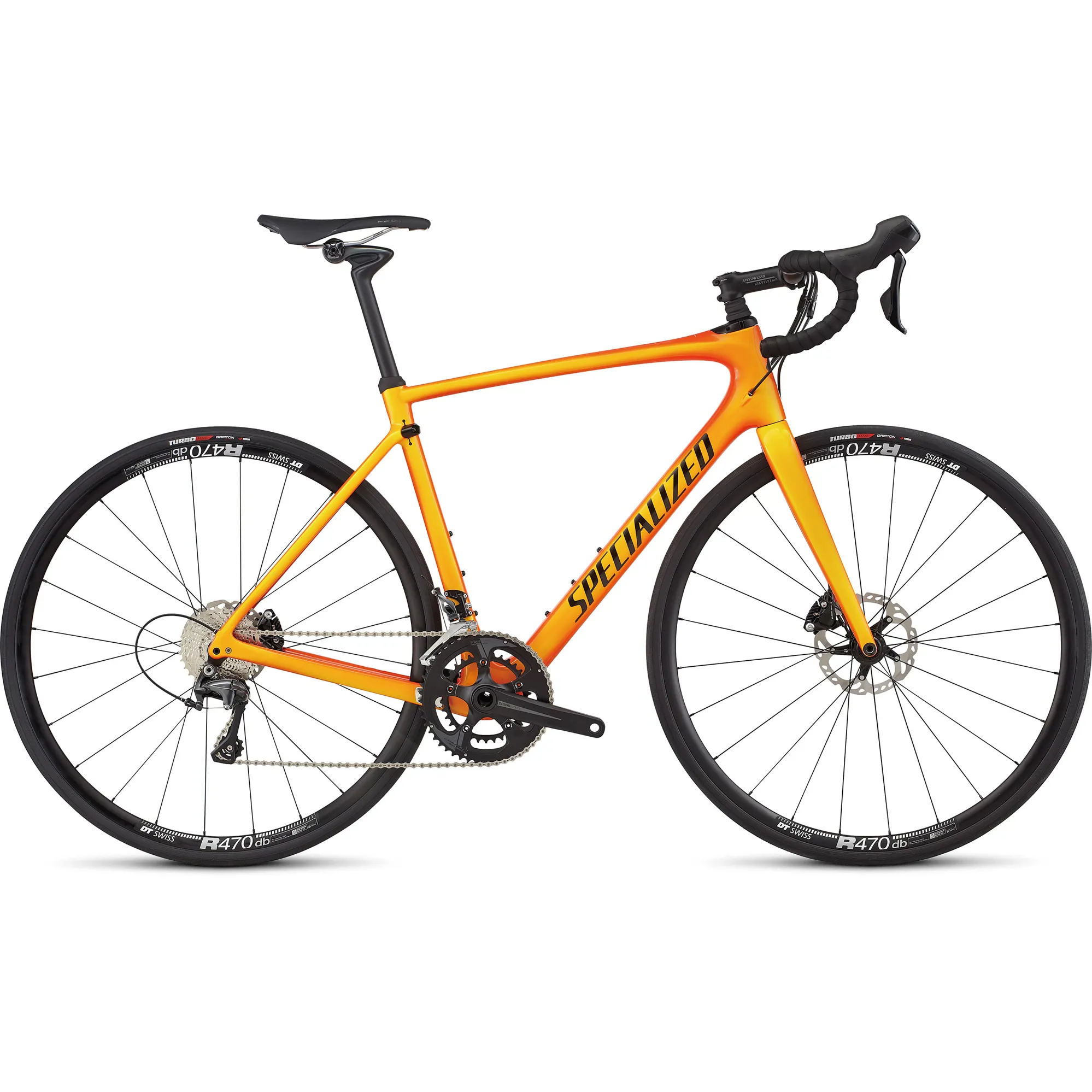 2017 Specialized Roubaix Comp Road Bike 56cm Orange Shop Soiled