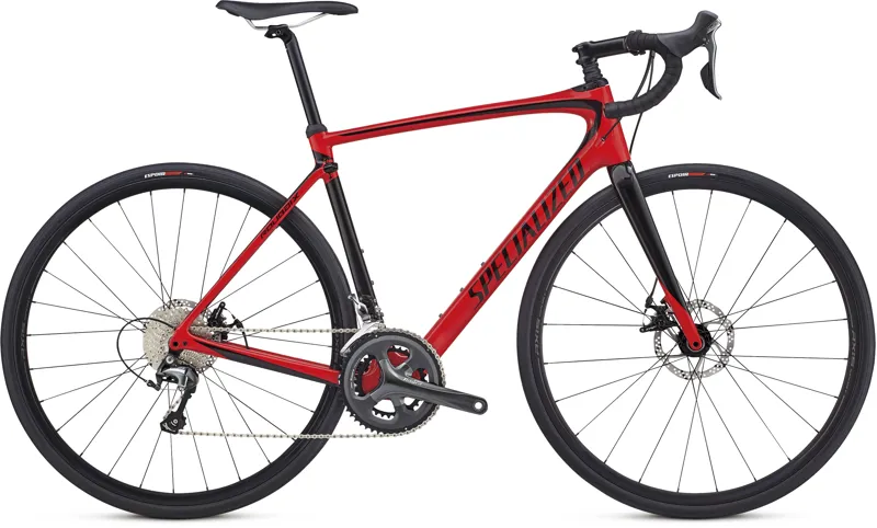 2018 Specialized Roubaix Mens Road Bike - Gloss Red/Black