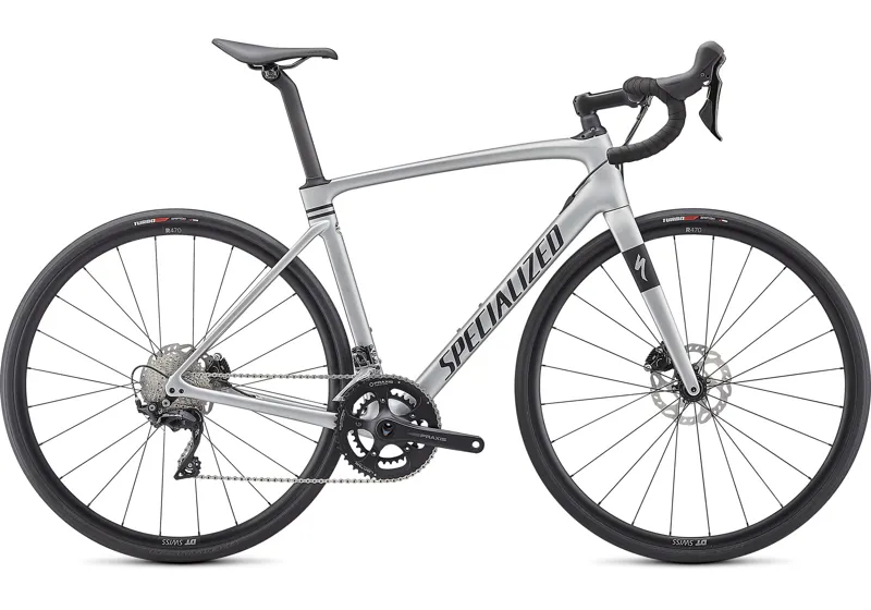 2021 Specialized Roubaix Sport Road Bike - Satin Flake Silver/Black