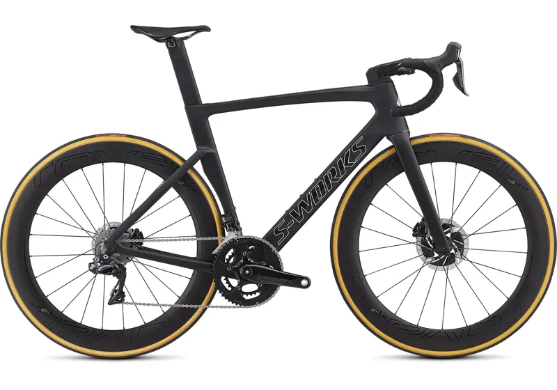2019 S-Works Venge Road Bike - Satin Black/Silver Holo/Clean