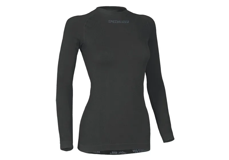 Specialized Seamless Long Sleeve Womens Underwear - Black