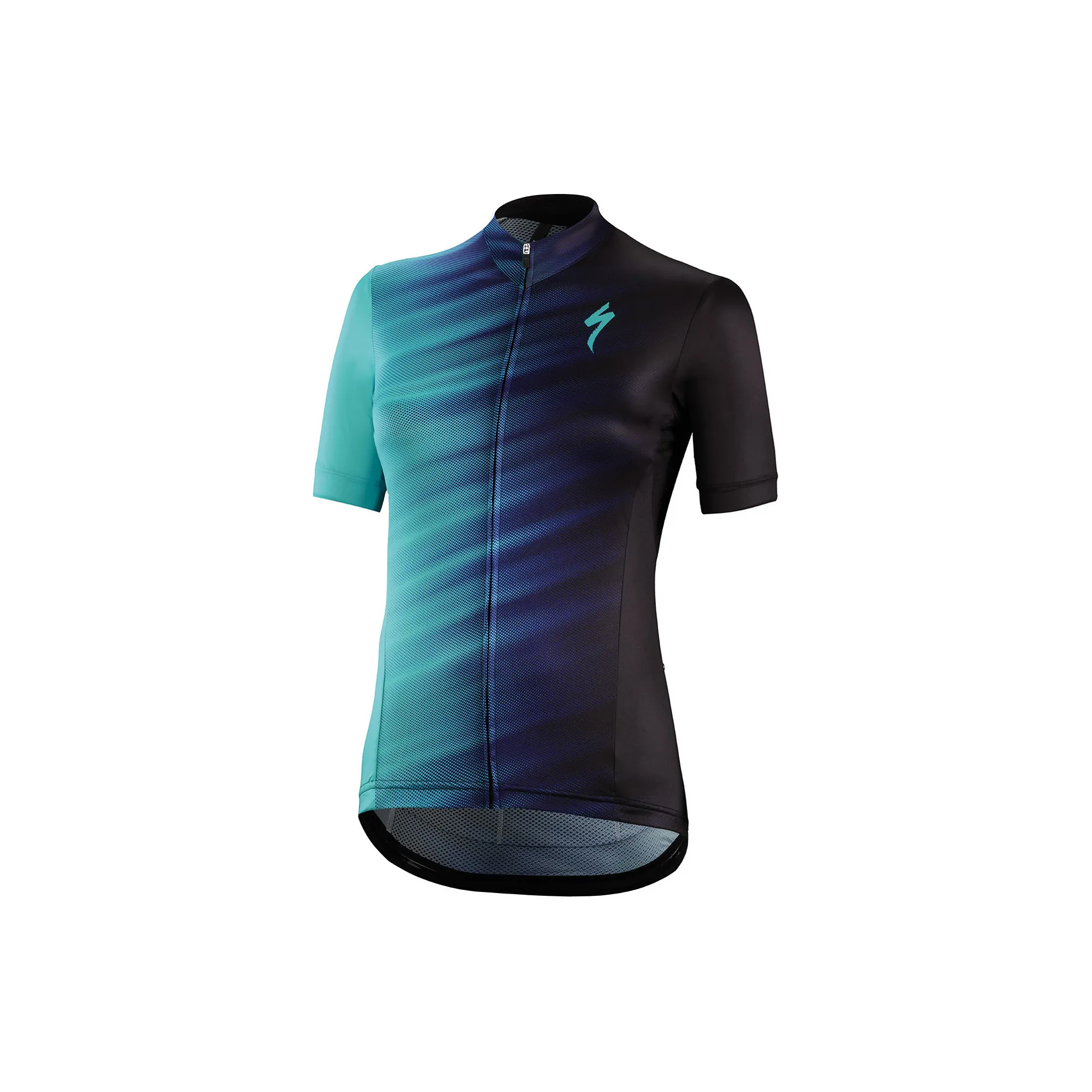 Specialized SL Expert Short Sleeve Womens Jersey Black/Turquoise