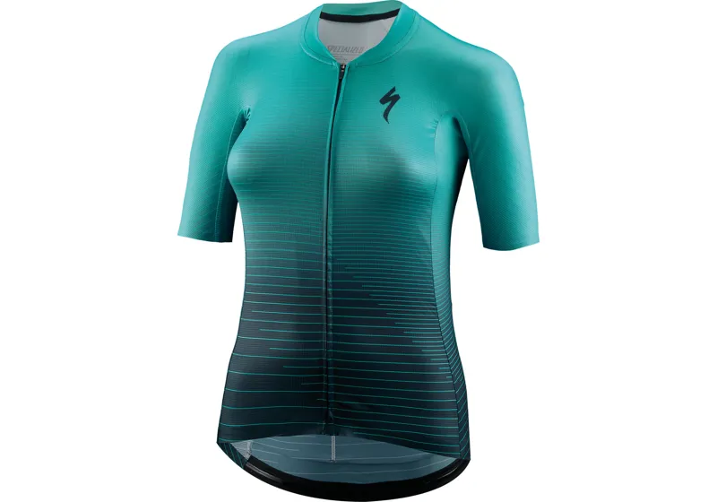 Specialized SL R Short Sleeve Womens Jersey - Aqua/Cast Blue