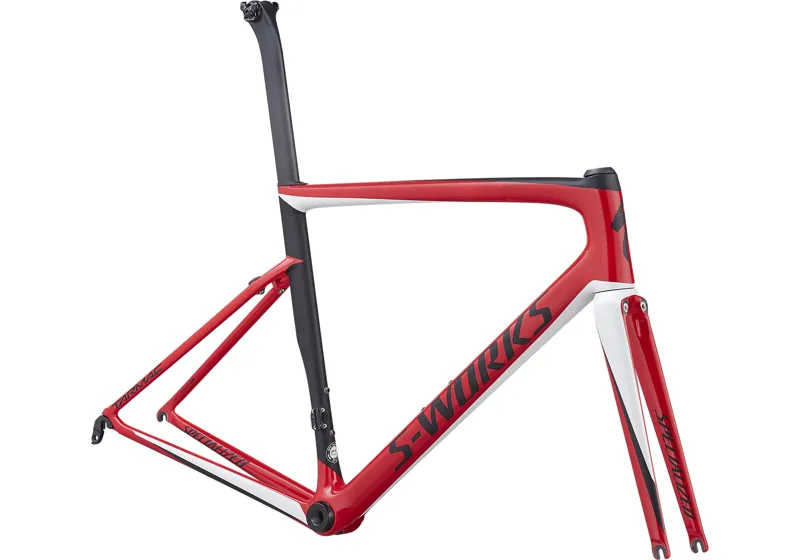 2019 S-Works Tarmac Road Frameset - Red/White/Silver