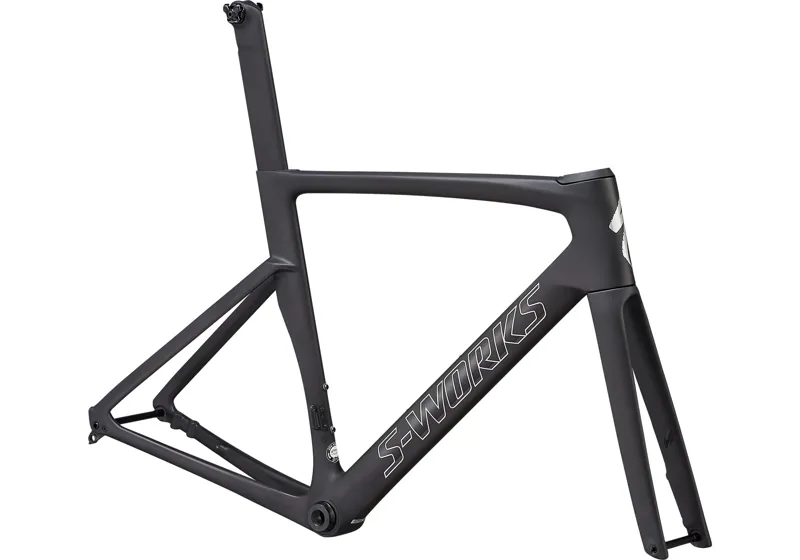 2019 S-Works Venge Disc Mens Road Frameset - Black/Silver Holo