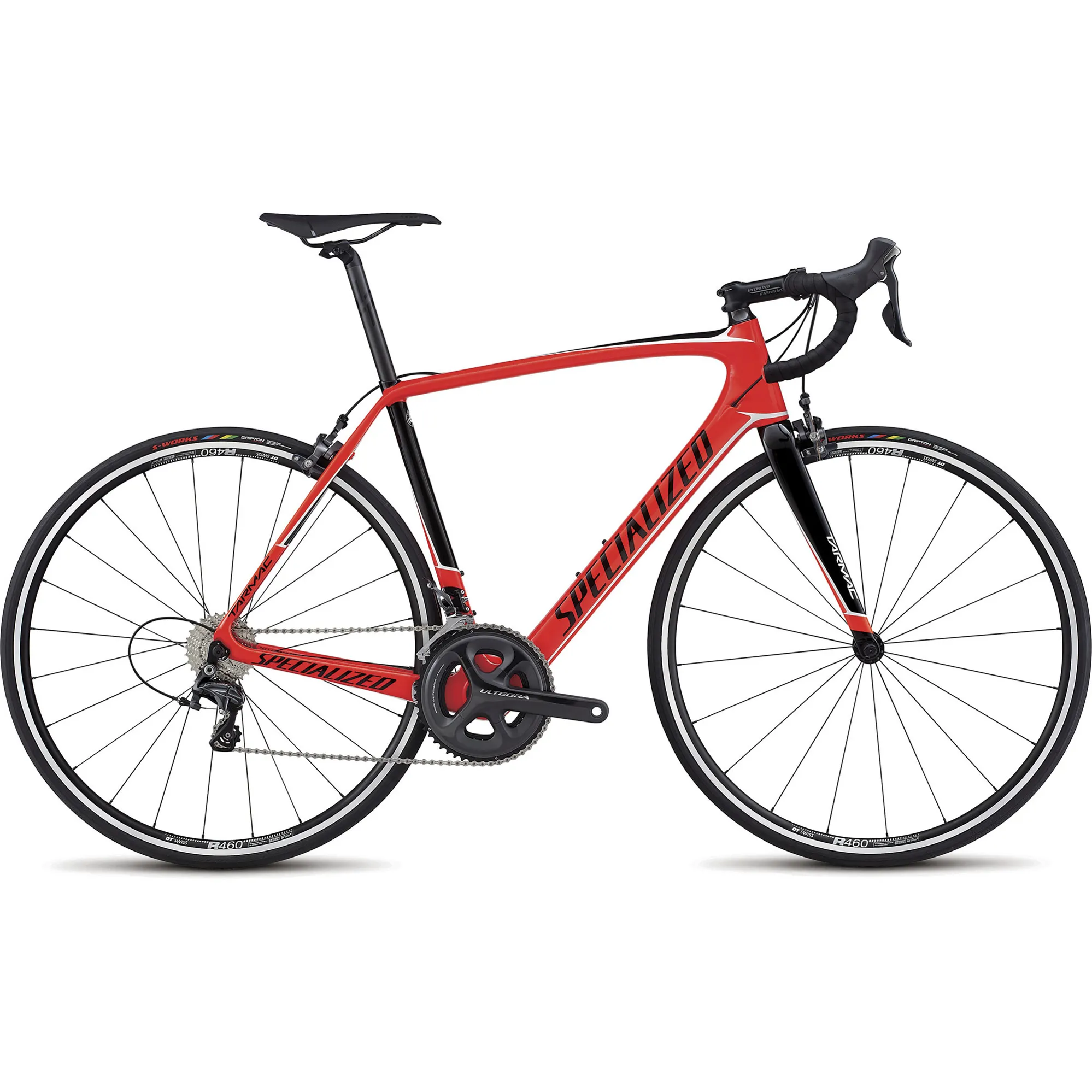 2017 Specialized Tarmac Comp Ex-Media Road Bike Rocket Red