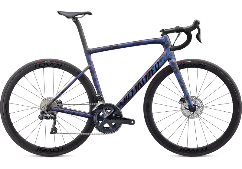 2020 Specialized Tarmac Disc Expert Road Bike - Satin Black/Chameleon