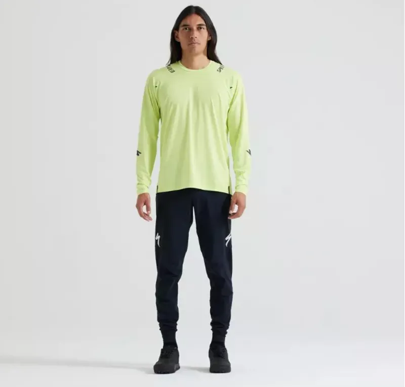 Specialized Trail Air Mens Long Sleeve Mountain Bike Jersey - Limestone