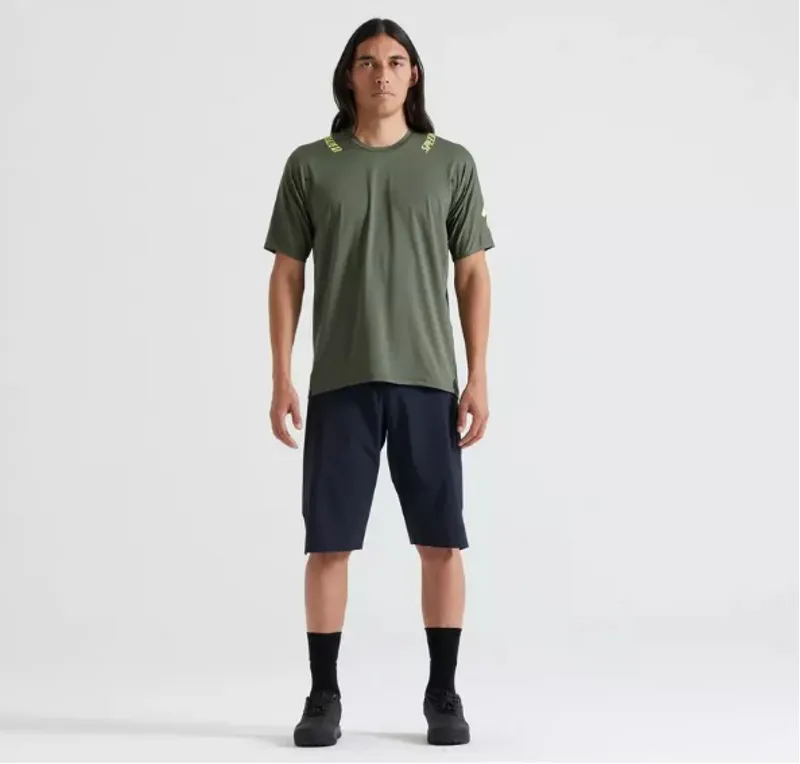 Specialized Trail Air Mens Short Sleeve Jersey - Oak Green