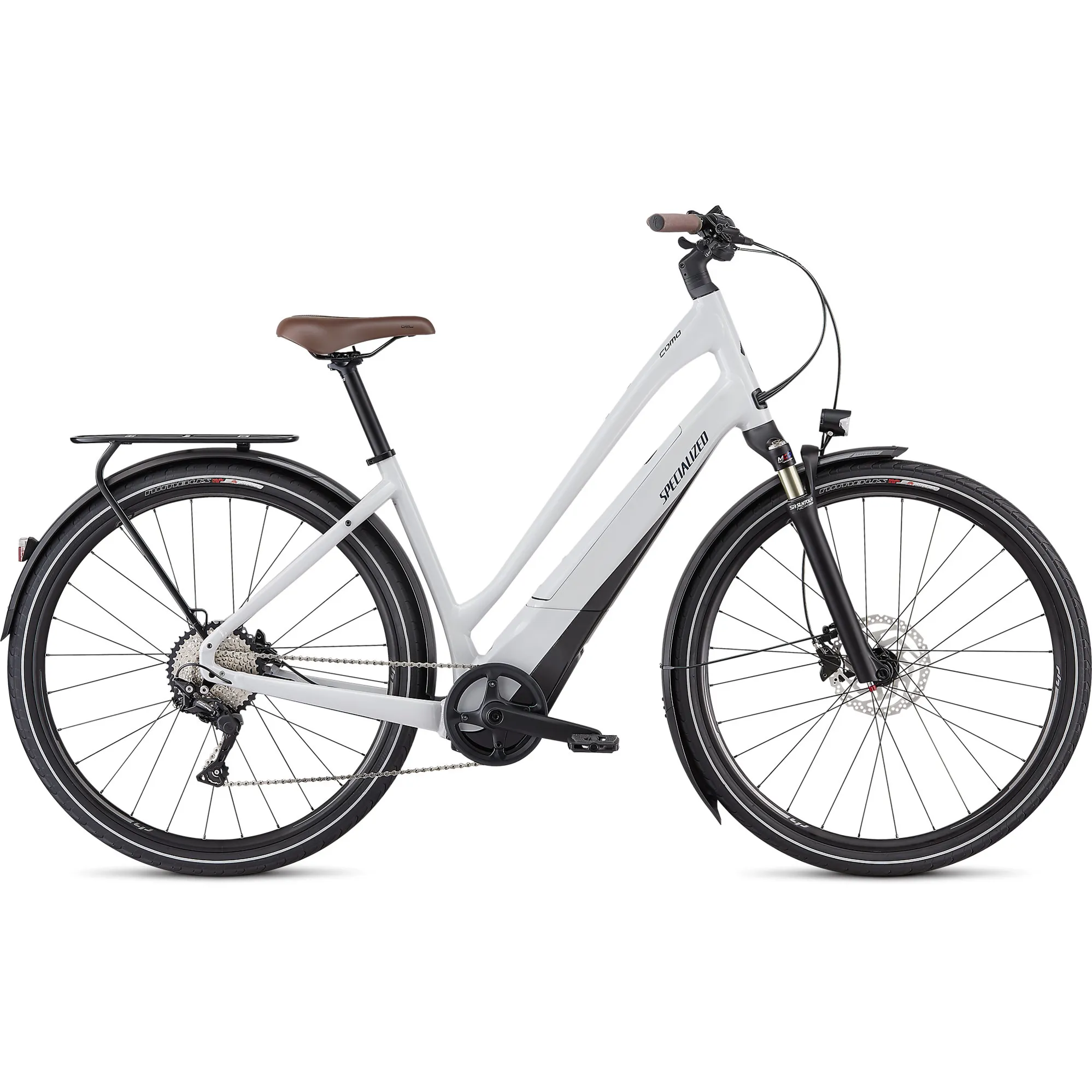 2021 Specialized Turbo Como 700C Low Entry E-Bike Dove Grey